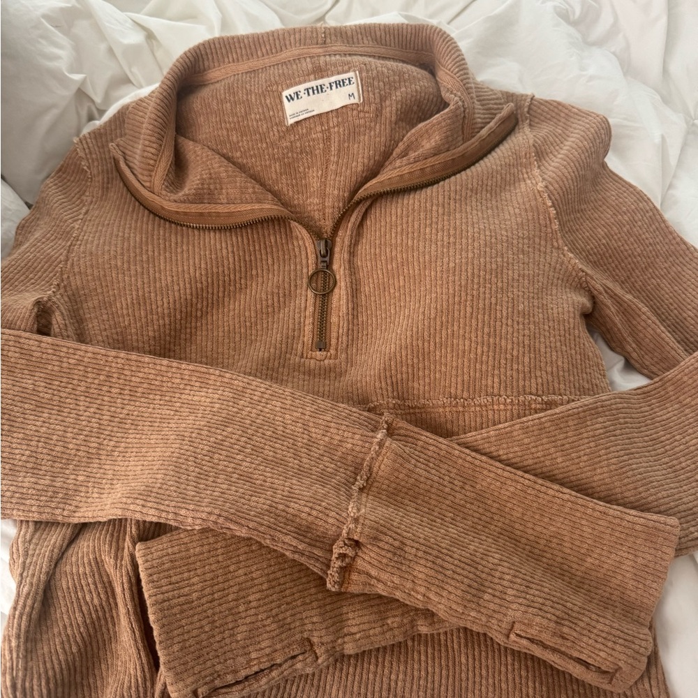 We The Free Midnight Half Zip Top